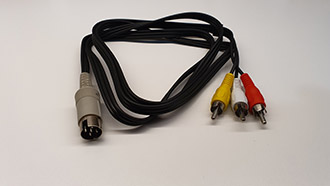 Commodore Szerviz és Restaurátor | Videoton TVC RCA Video-Audio kábel készítése