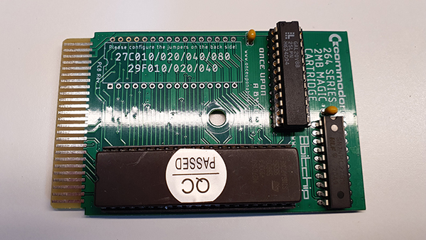 Commodore 16, 116, Plus 4 (264-es) 2MB Cartridge Szabó Csaba gyártása