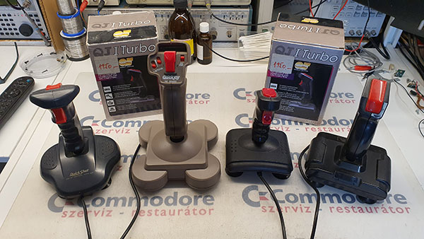 Commodore Szerviz és Restaurátor | Commodore joystick -ok