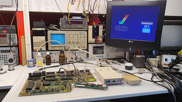 GOTEK külső, beépítve külső FDD helyére