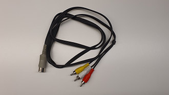 Commodore Szerviz és Restaurátor | Commodore Chroma-Luma RCA Video-Audio kábel készítése