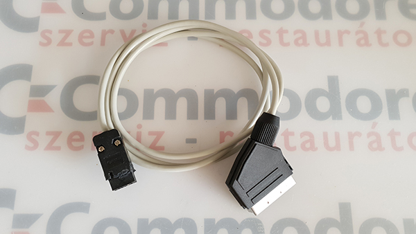 Enterprise lépések | Enterprise 64k, 128k készített RGB Video-Audio SCART kábel (Virág Attila és Durst László által)