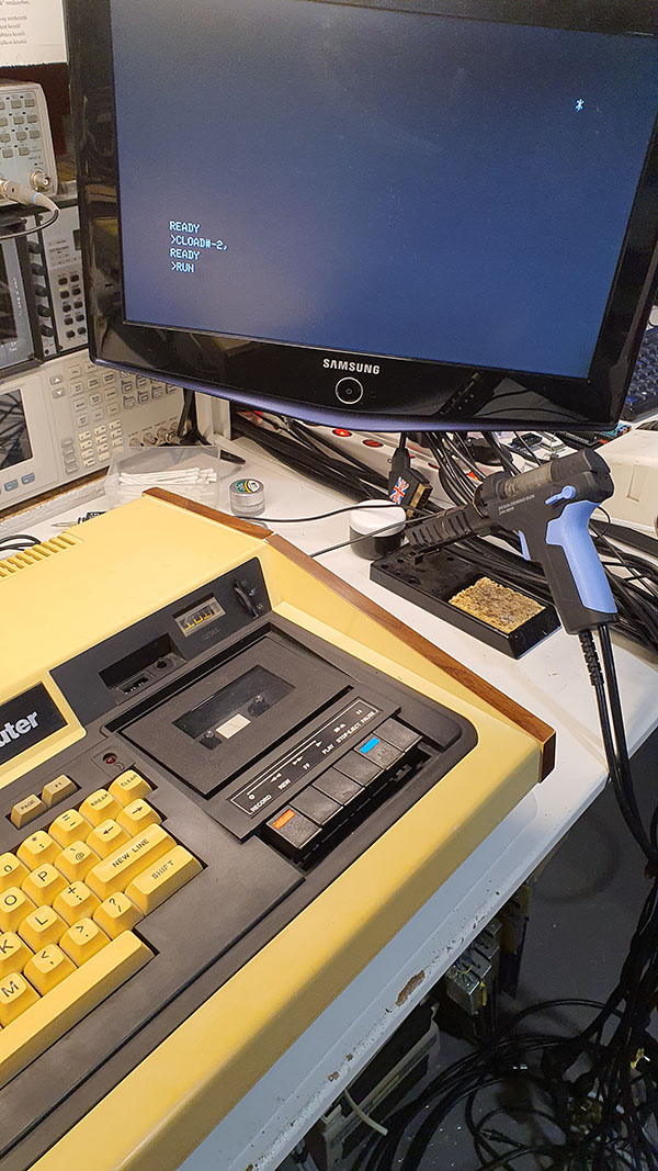 Commodore Szerviz és Restaurátor | HT 1080Z első változat, SD kártyás (Z80TAPE) BASIC program betöltése