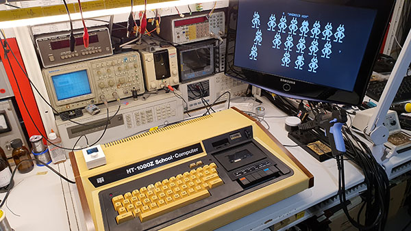 HT 1080Z első változat, android mini BASIC játék Commodore Szerviz és Restaurátor | HT 1080Z első változat, android mini BASIC játék