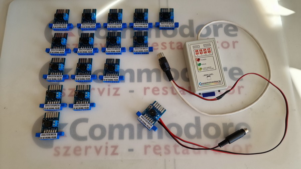 SD2iEC Juhász Jácint féle Commodore 64, 128 magnó port továbbító és zümmer