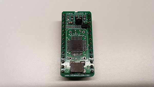 nano SwinSID SID helyettesítő, Éliás Sándor fejlesztése