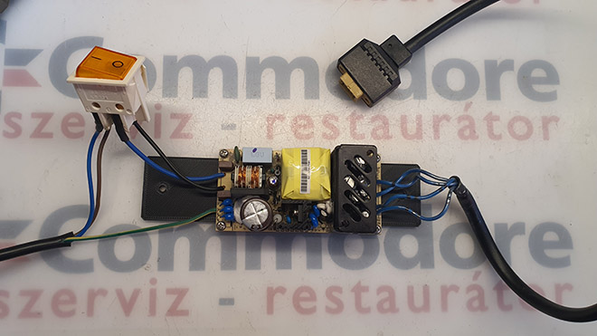 Videoton TVC 32K, 64K, 64+ tápegység modernizálása