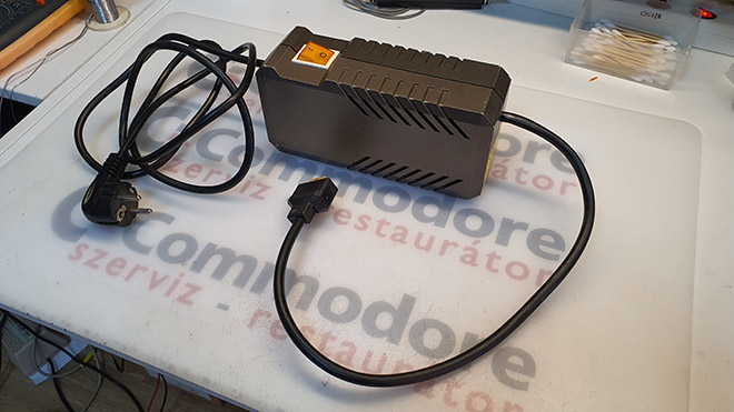 Videoton TVC 32K, 64K, 64+ tápegység modernizálása