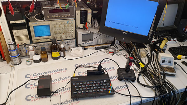 ZX Spectrum első lépések | ZX Spectrum Kempston joystick illesztő